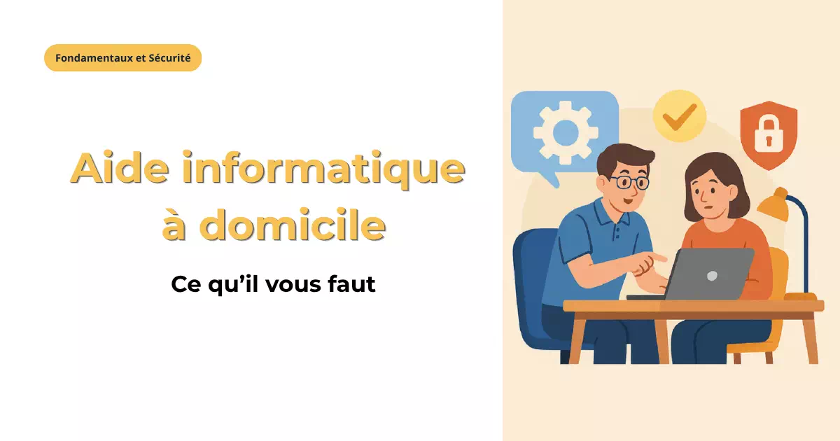 Aide informatique à domicile pour retraités