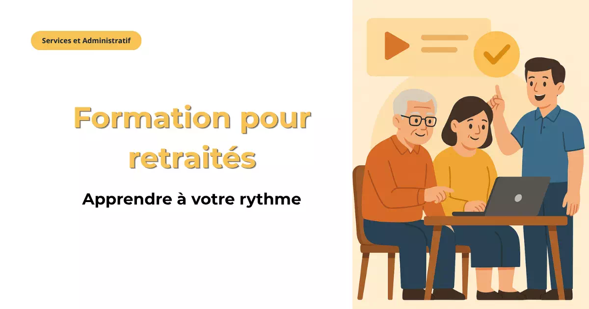 Formation informatique pour seniors retraités