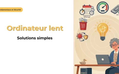 Ordinateur lent : des solutions simples pour retrouver sa vitesse !