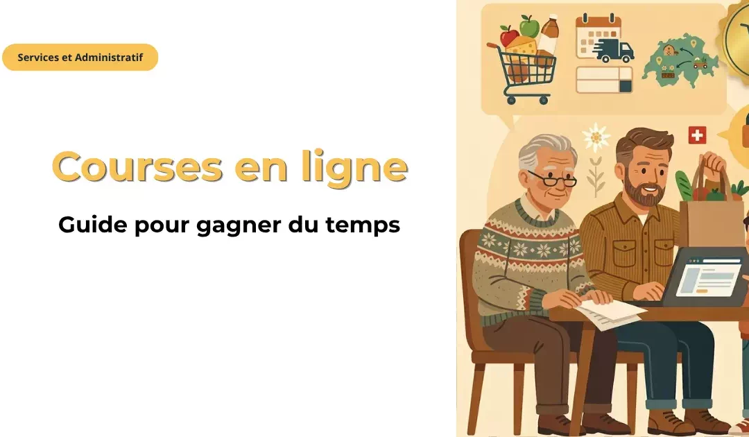 Comment faire ses courses en ligne en Suisse : Le guide pratique pour gagner du temps