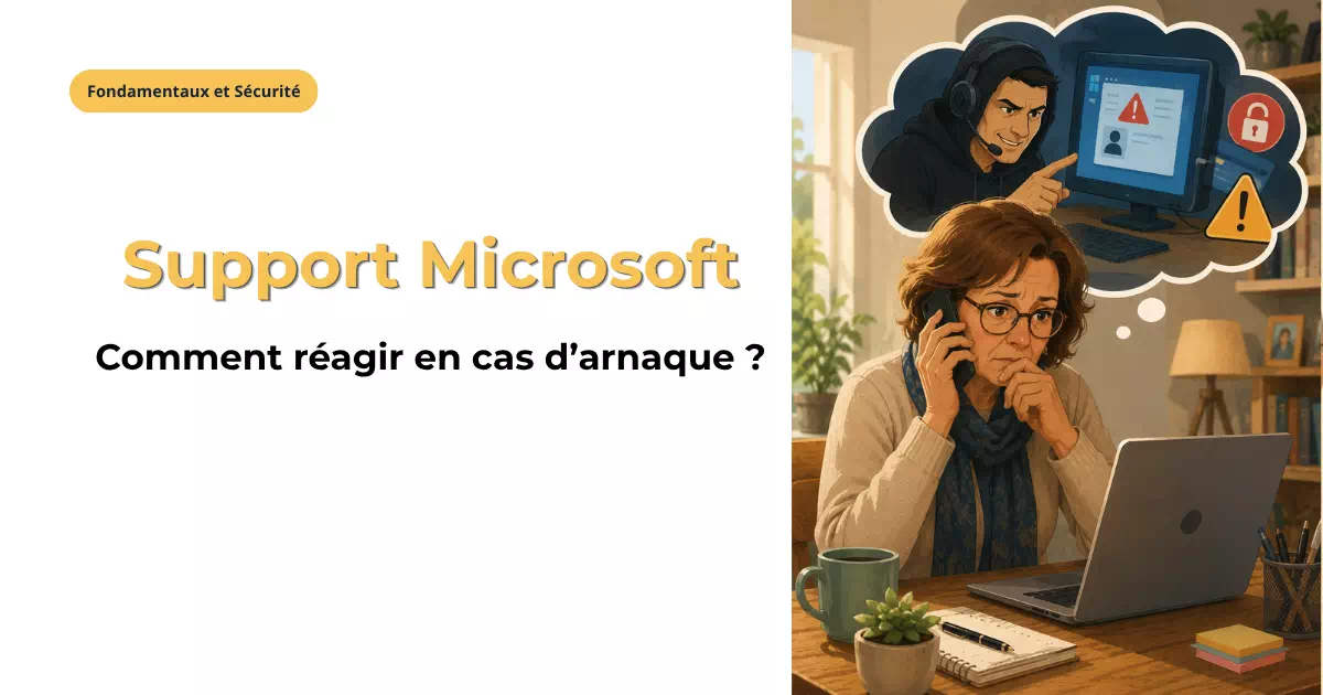Arnaque au support Microsoft