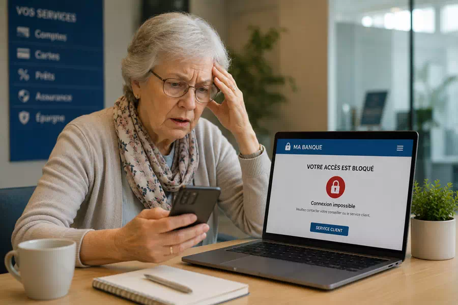 Comment débloquer un e-banking ?