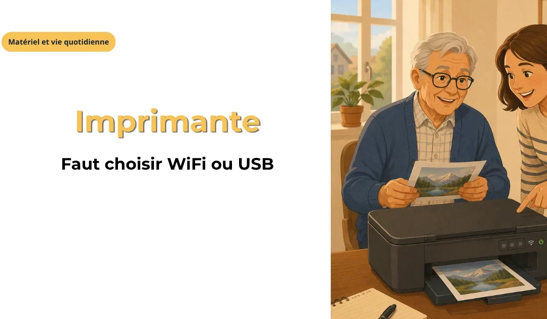 Imprimante wifi ou usb : comment choisir la solution la plus sereine pour vous