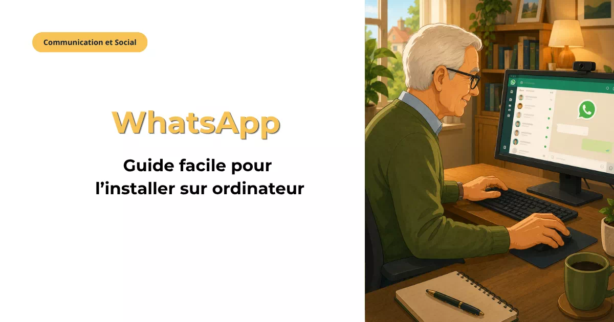Installer WhatsApp sur ordinateur
