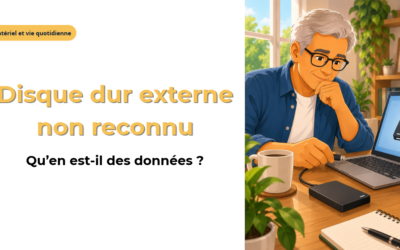 Disque dur externe non reconnu : que faire sans risquer ses données ?