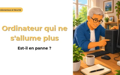 Mon ordinateur ne s’allume plus : que faire? Est-il en panne ?