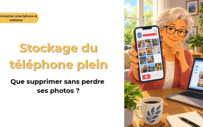 Stockage du téléphone plein : que supprimer sans perdre ses photos ?